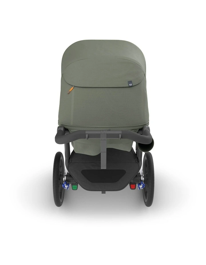 UPPAbaby Ridge V2 Pram Jogger - Evelyn (Meadow Green) image 5