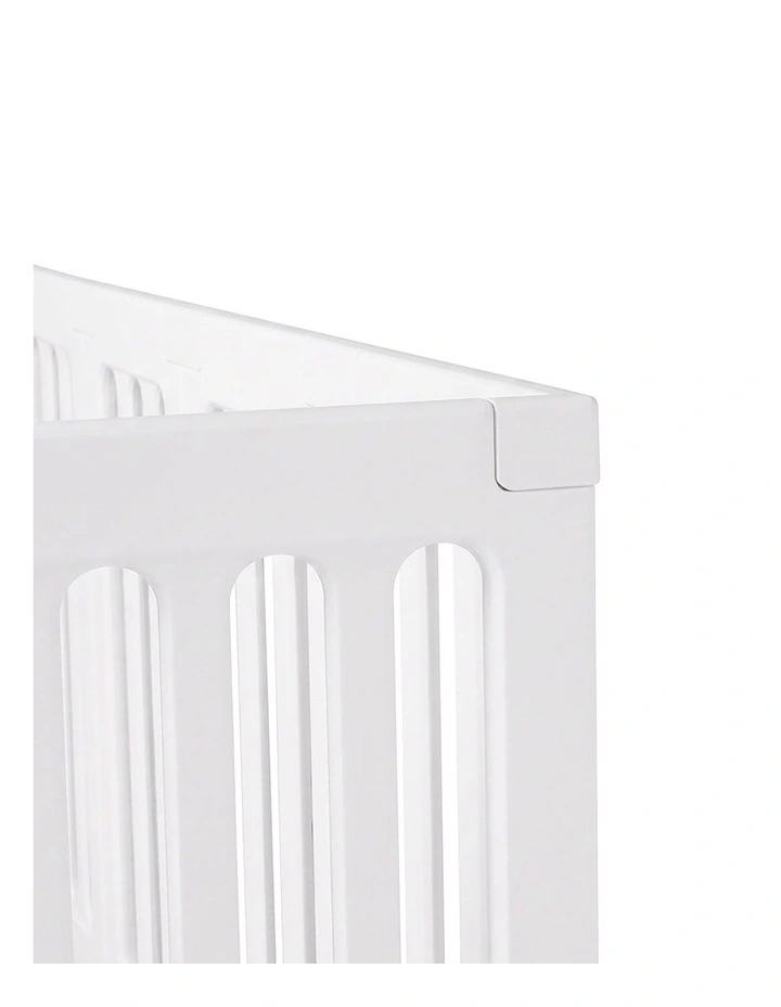 BoPeep Large Baby Playpen HDPE Safety Fence with 36 Suction Cups Indoor White image 3