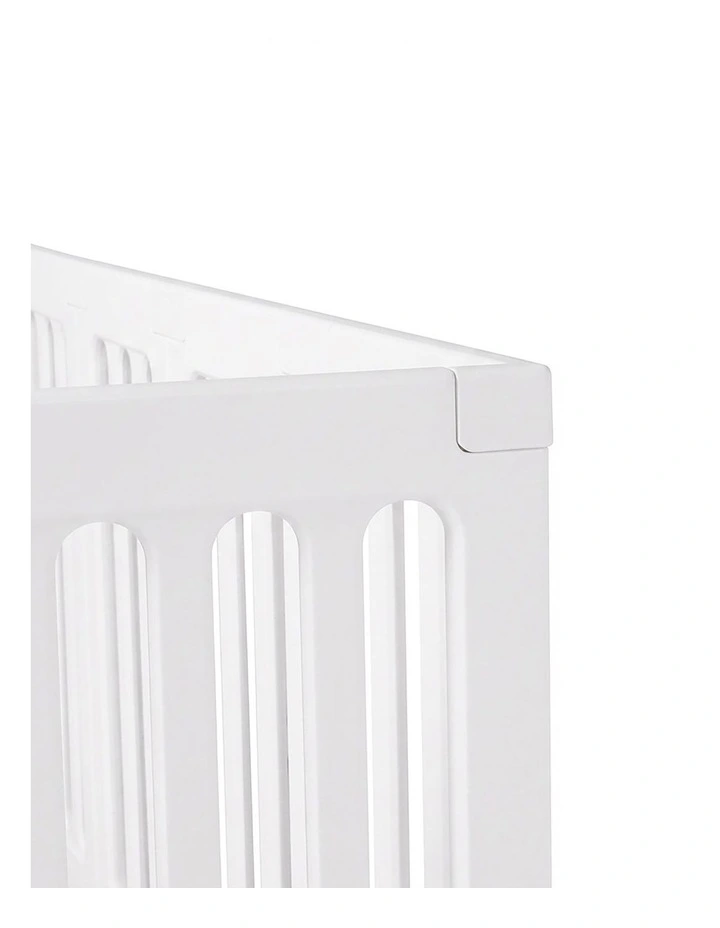 BoPeep Large Baby Playpen HDPE Safety Fence with 36 Suction Cups Indoor White image 3