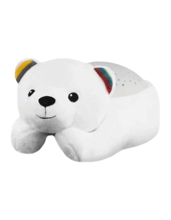Bedtime Projector - Polly The Polar Bear With Star Projections image 1