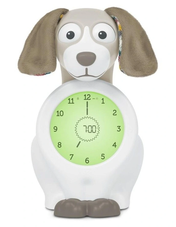 Sleep Trainer Clock - Davy The Dog (Taupe) image 1