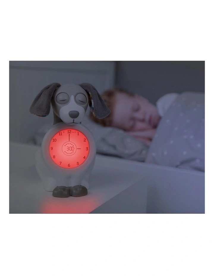 Sleep Trainer Clock - Davy The Dog (Taupe) image 2