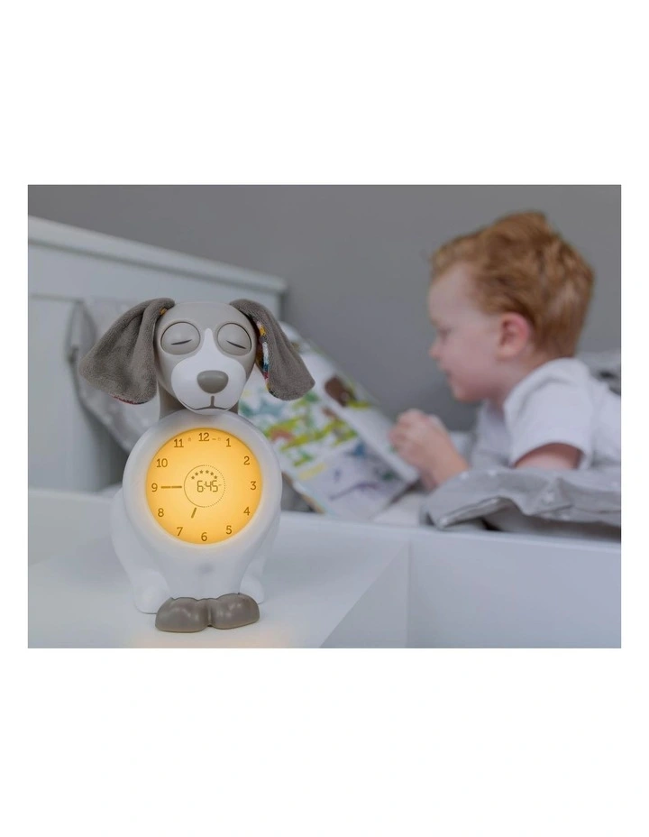 Sleep Trainer Clock - Davy The Dog (Taupe) image 4