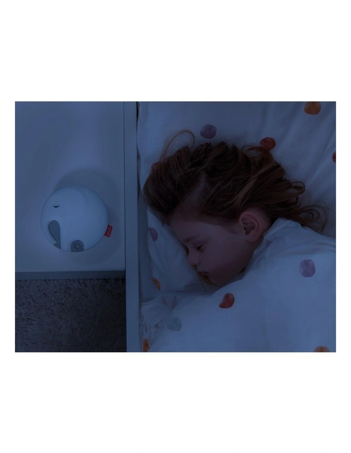 Nightlight and White Noise Machine - Emmy The Elephant With Breathing Light image 4