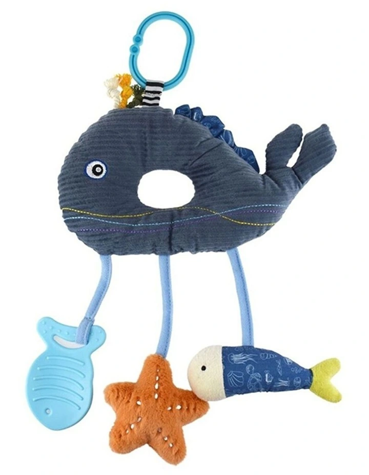 Koala Dream Snuggle Buddy Splashy Whale Friend Dangler Soft Plush Sensory 0y image 1
