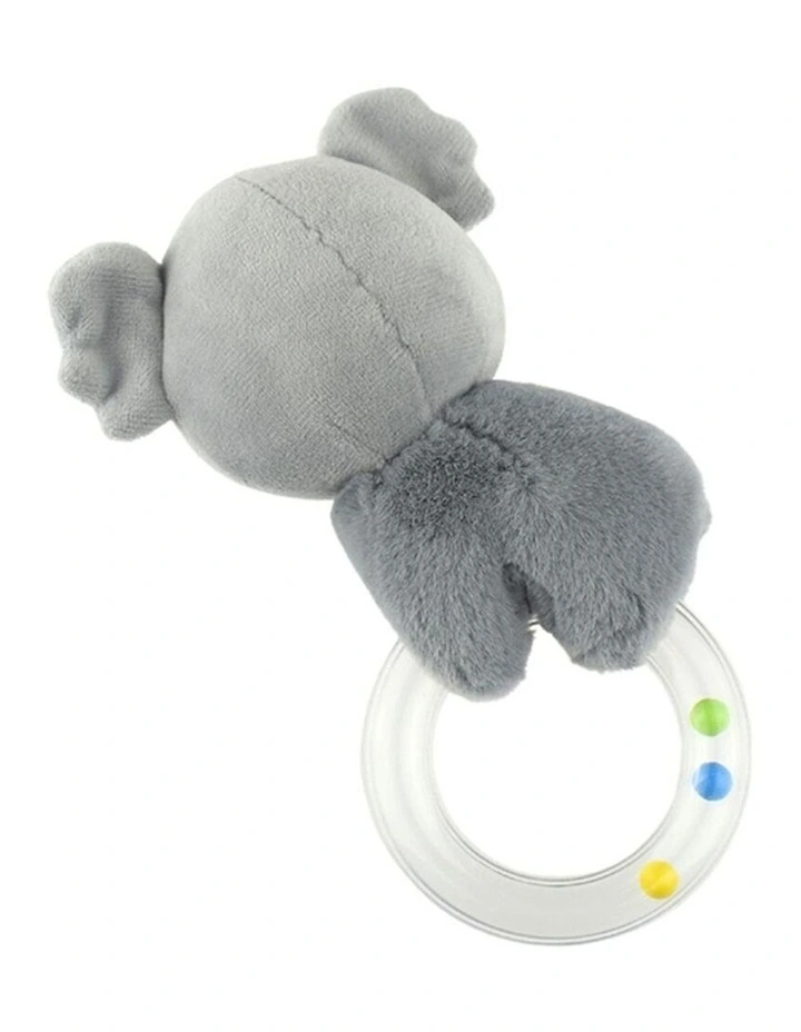 Koala Dream Snuggle Buddy Kuddly Koala Ring Rattle Baby Toy 0y image 2