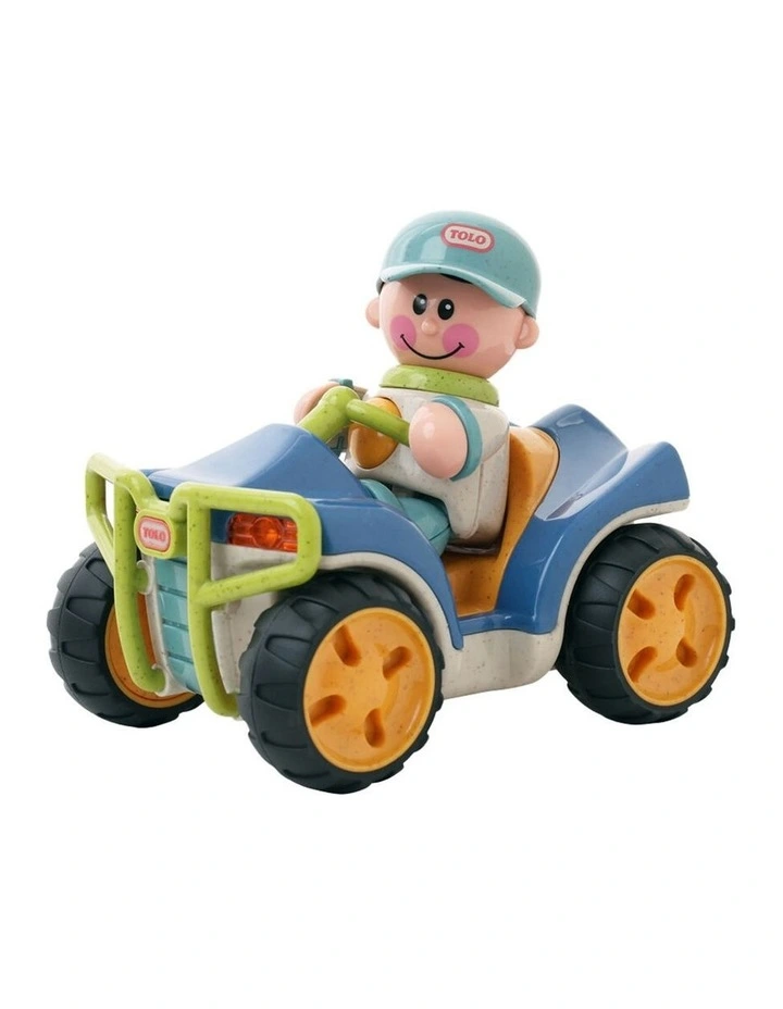 Tolo Toys First Friends Quad With Boy Interactive Baby Toy Bio-Plastic 17cm image 1