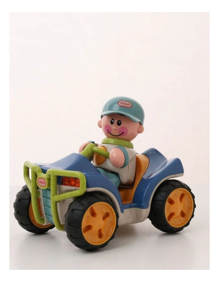 Tolo Toys First Friends Quad With Boy Interactive Baby Toy Bio-Plastic 17cm image 3
