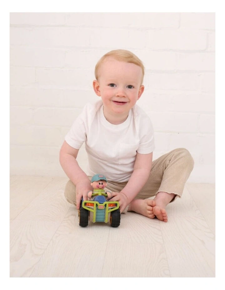 Tolo Toys First Friends Quad With Boy Interactive Baby Toy Bio-Plastic 17cm image 7
