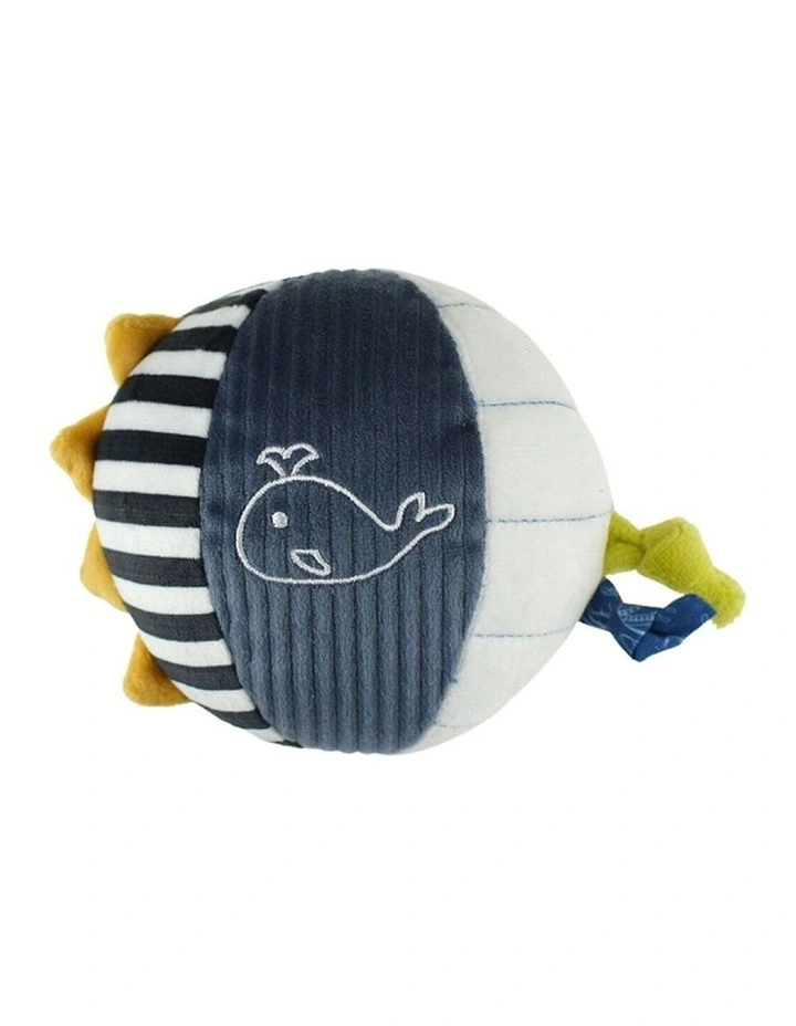 Koala Dream Snuggle Buddy Splashy Whale Textured Sensory Ball Plush 0y image 1