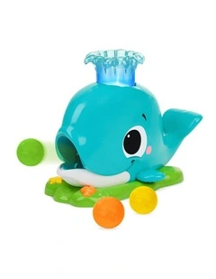 Bright Starts Silly Spout Whale Ball Popper Baby Toy With Lights Sounds 6m