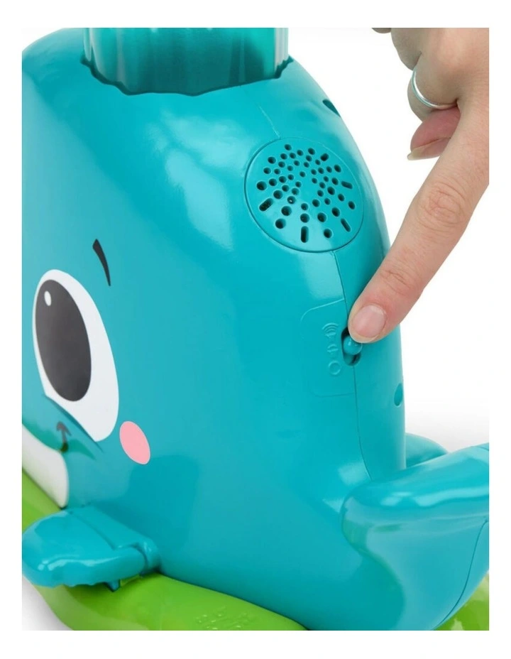 Bright Starts Silly Spout Whale Ball Popper Baby Toy With Lights Sounds 6m image 6