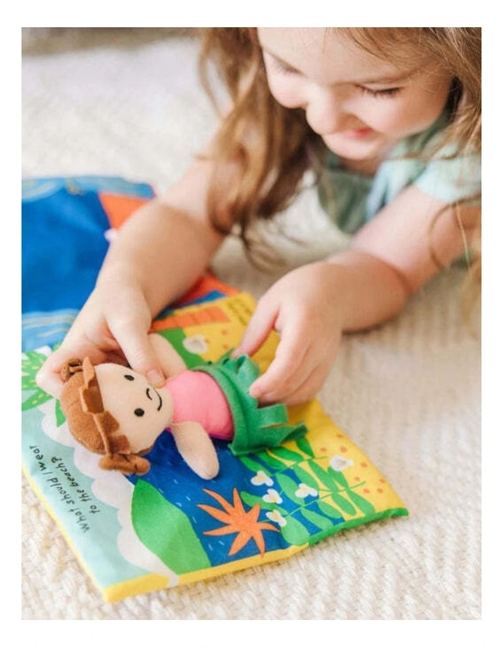 Melissa & Doug What Should I Wear Interactive Dress-Up Cloth Book Kids Toy image 3