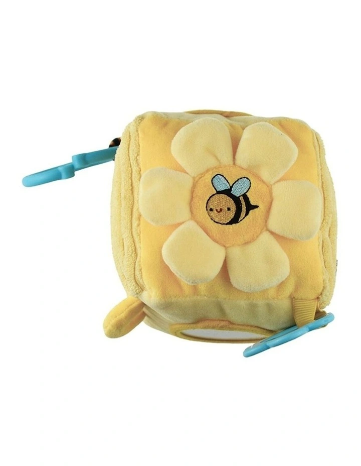 Koala Dream Snuggle Buddy Hunny Bee Sensory Soft Toy Cube 0m image 1