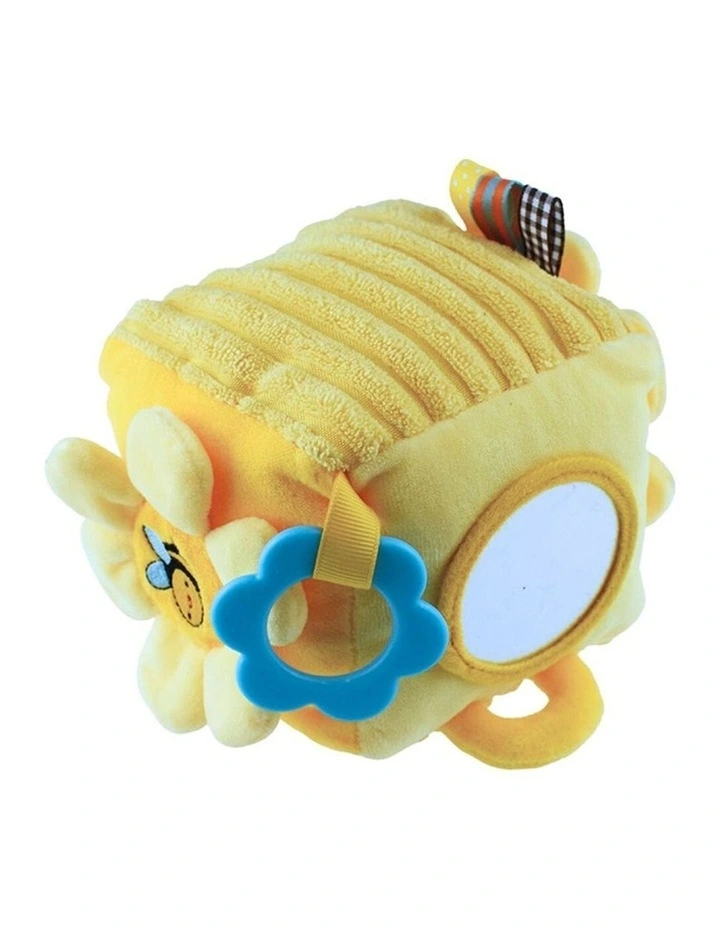 Koala Dream Snuggle Buddy Hunny Bee Sensory Soft Toy Cube 0m image 2