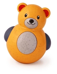 Tolo Toys Bio Plastic Roly Poly Bear Baby Toddler Toy 6m  11.5cm
