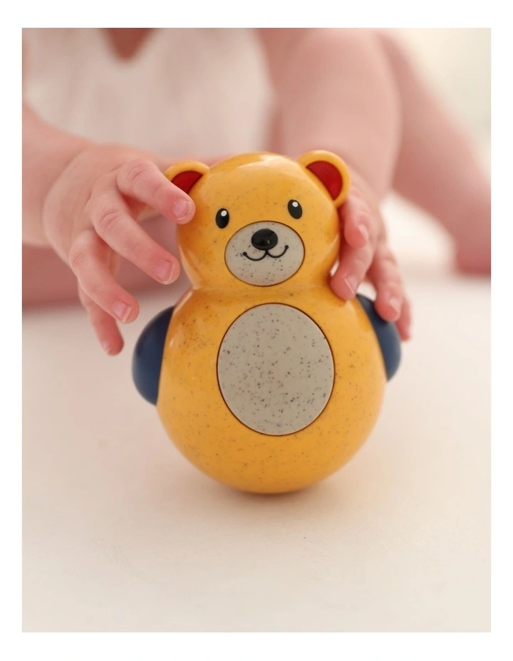 Tolo Toys Bio Plastic Roly Poly Bear Baby Toddler Toy 6m 11.5cm image 2