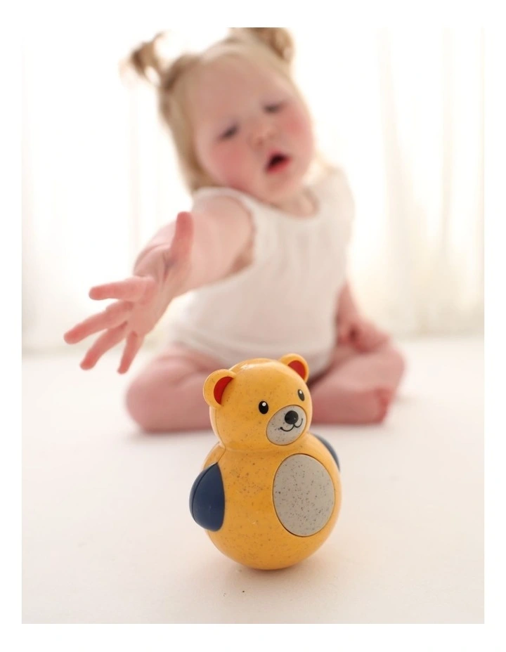 Tolo Toys Bio Plastic Roly Poly Bear Baby Toddler Toy 6m 11.5cm image 4