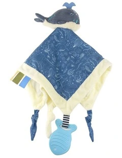 Koala Dream Snuggle Buddy Splashy Whale Soft Comforter Baby Toy 0y 