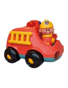 Tolo Toys First Friends Fire Engine Interactive Baby Toy Red Bio-Plastic 18