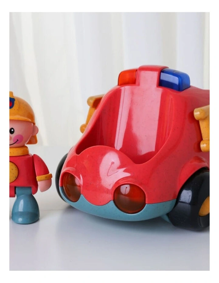 Tolo Toys First Friends Fire Engine Interactive Baby Toy Red Bio-Plastic 18 image 4