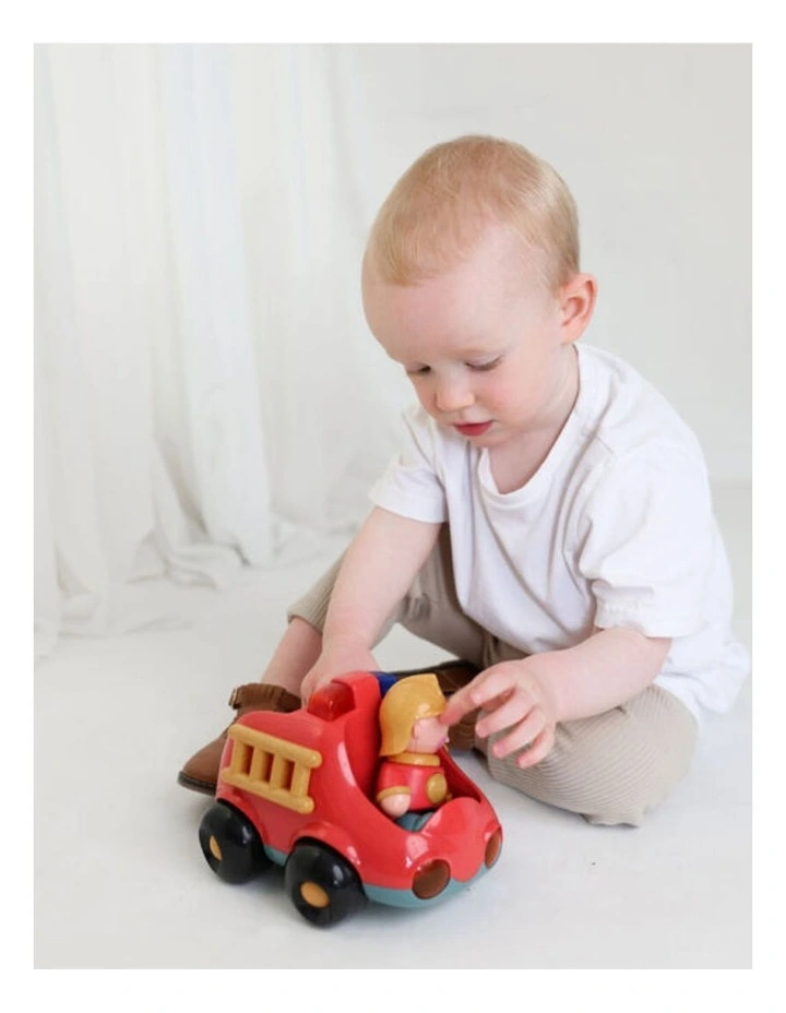 Tolo Toys First Friends Fire Engine Interactive Baby Toy Red Bio-Plastic 18 image 5