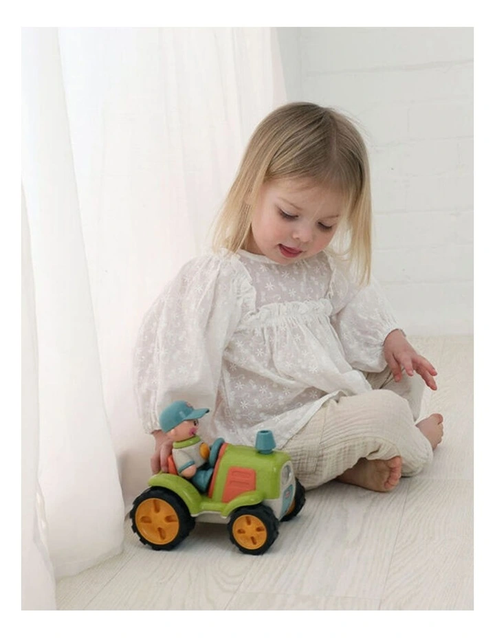 Tolo Toys First Friends Tractor & Farmer Interactive Baby Toy Bio-Plastic image 3