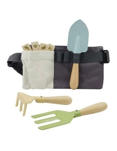 Kaper Kidz Toddler Children Garden Belt With Tools & Name Tag 3y 