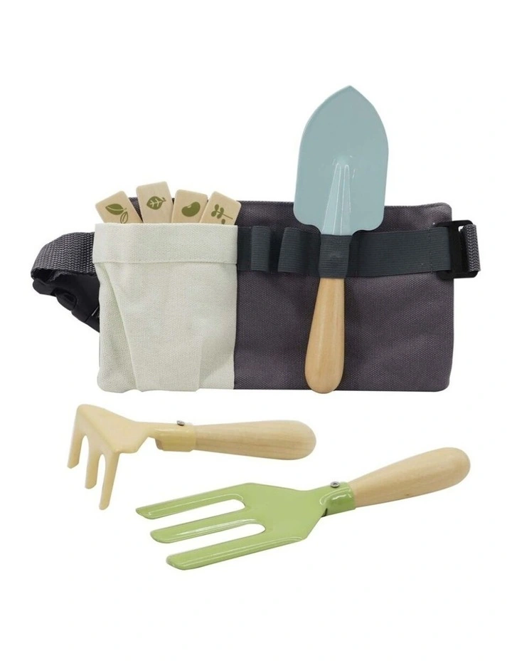 Kaper Kidz Toddler Children Garden Belt With Tools & Name Tag 3y image 1