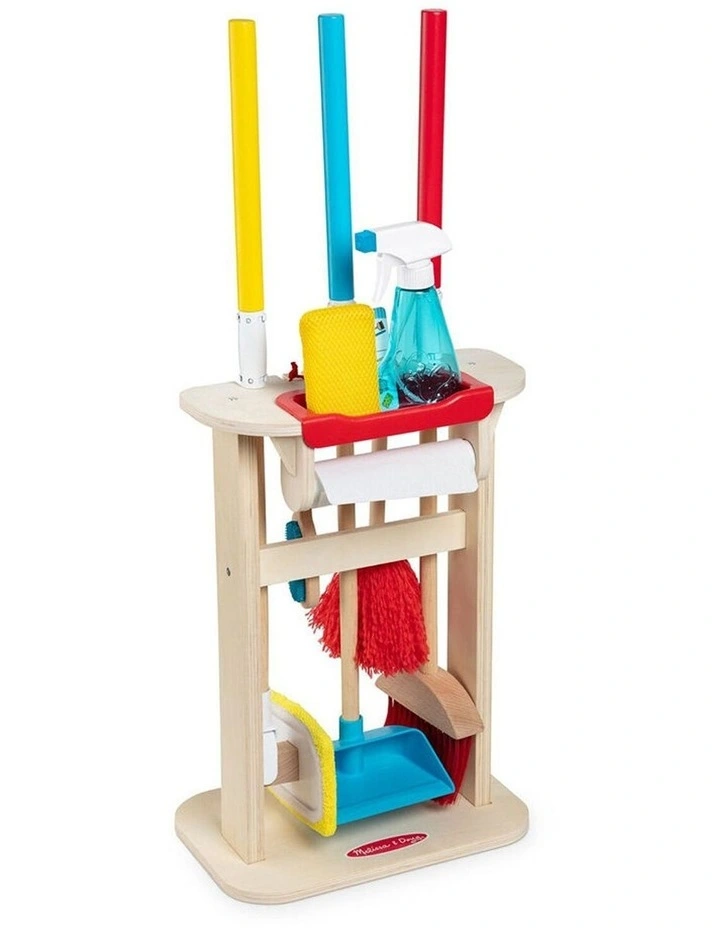 Melissa & Doug Deluxe Sparkle And Shine Cleaning Pretend Play Kids Toy Set image 1