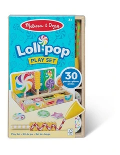 Melissa & Doug Lollipop Play Set Wooden Pretend Toy Kids 3y 