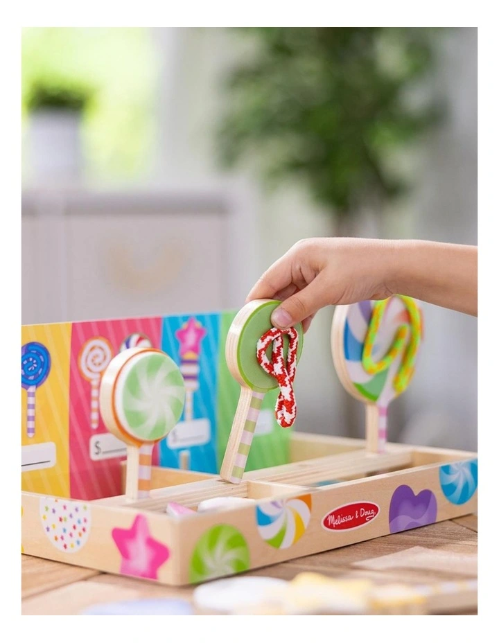 Melissa & Doug Lollipop Play Set Wooden Pretend Toy Kids 3y image 2