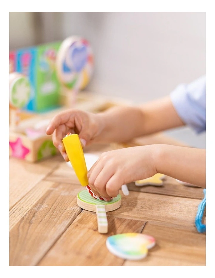 Melissa & Doug Lollipop Play Set Wooden Pretend Toy Kids 3y image 4
