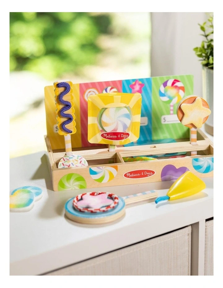 Melissa & Doug Lollipop Play Set Wooden Pretend Toy Kids 3y image 6