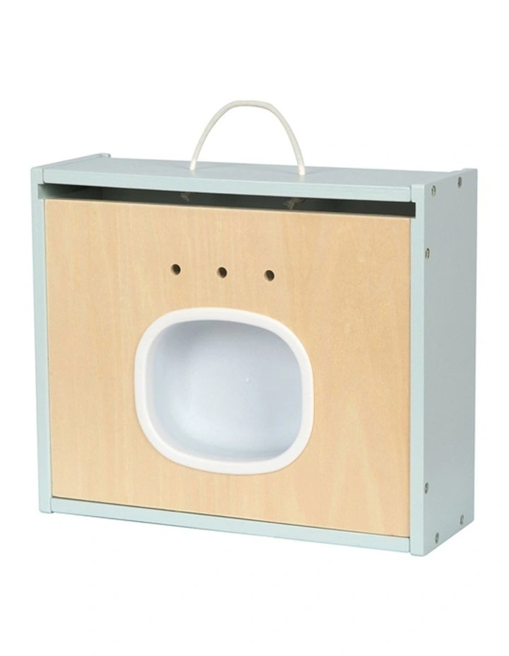 Tooky Toy Toiletry Bathroom Playset With Accessories Wooden Kids 3y image 3