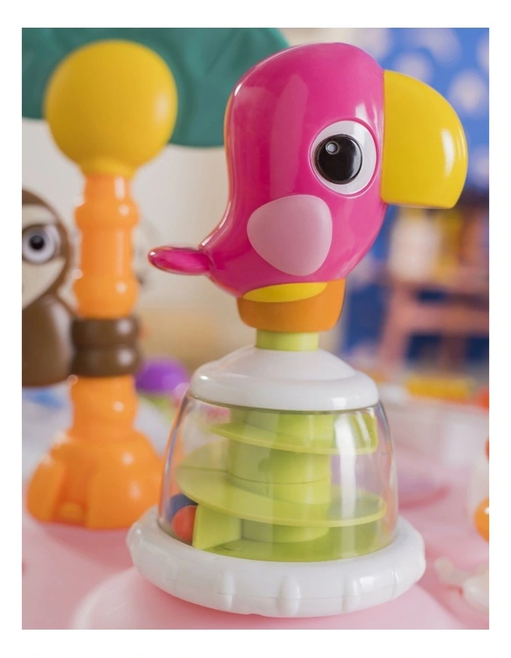 Bright Starts Around We Go 2-in-1 Activity Center Table Tropic Coral 6m image 7