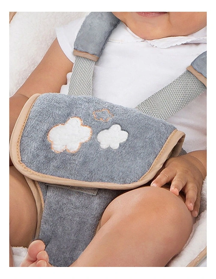 Ingenuity Boutique Collection Premium Newborn Rocking Seat Bella Teddy 0-30m image 4