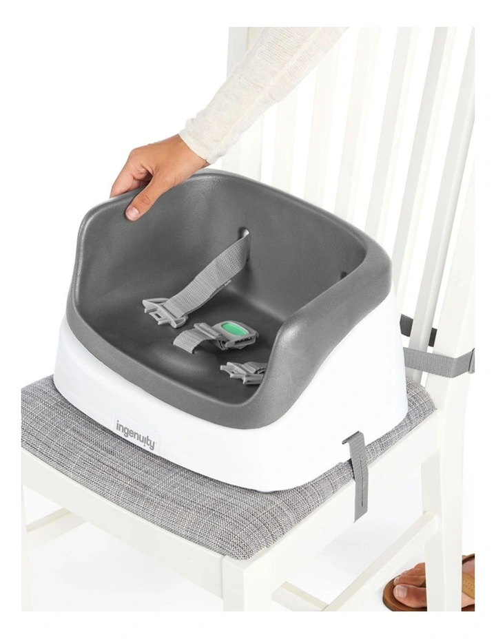 Ingenuity SmartClean Toddler Booster Seat Slate Easy Clean 16m image 5