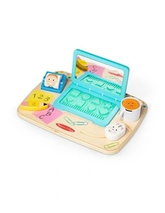 Melissa & Doug Wooden Work Play Desktop Activity Board Kids Toy 12m 