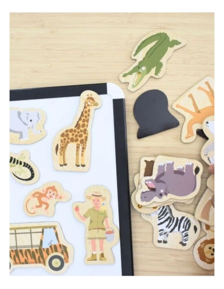 Koala Dream 3pc Fridge Magnet Set Zoo Animals Dinosaurs Alphabet Kids 2y image 6