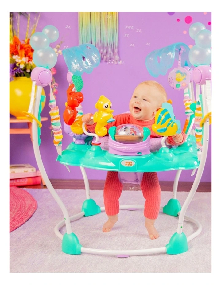 Bright Starts Disney The Little Mermaid Sea Of Activities Jumper 6m image 2
