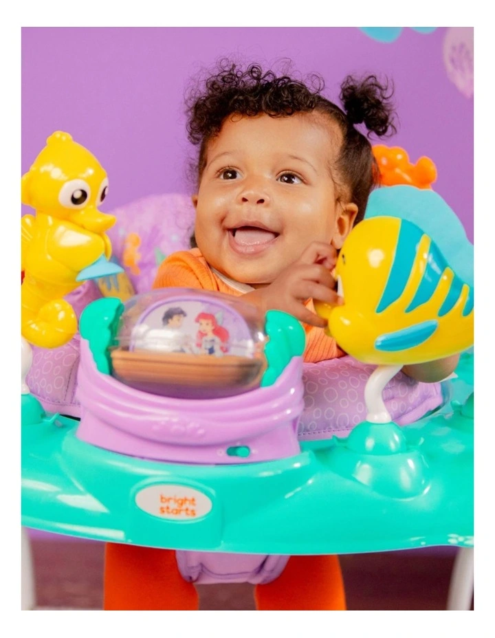 Bright Starts Disney The Little Mermaid Sea Of Activities Jumper 6m image 3