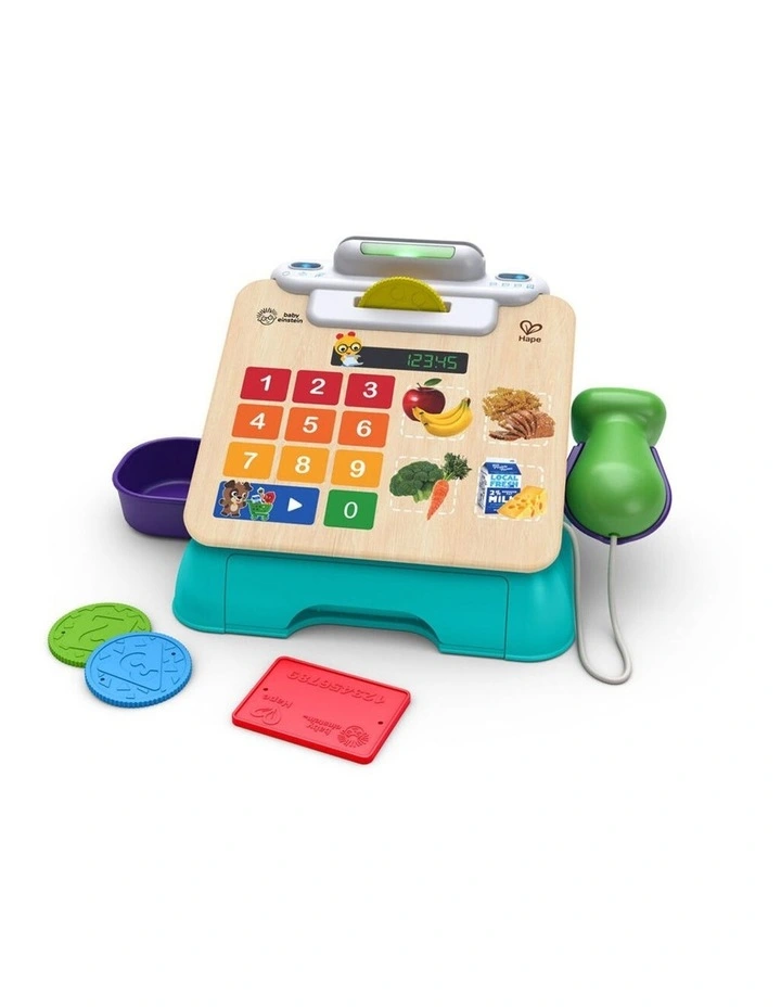 Baby Einstein Hape Magic Touch Cash Register Pretend Play Toy 9m  image 1