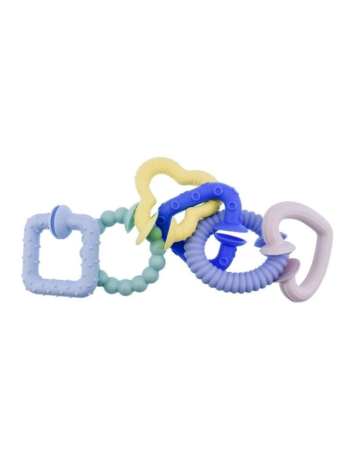 Koala Dream Silicone Baby Snap Learn Sensory Soothing Gum Teethers 4m  image 3