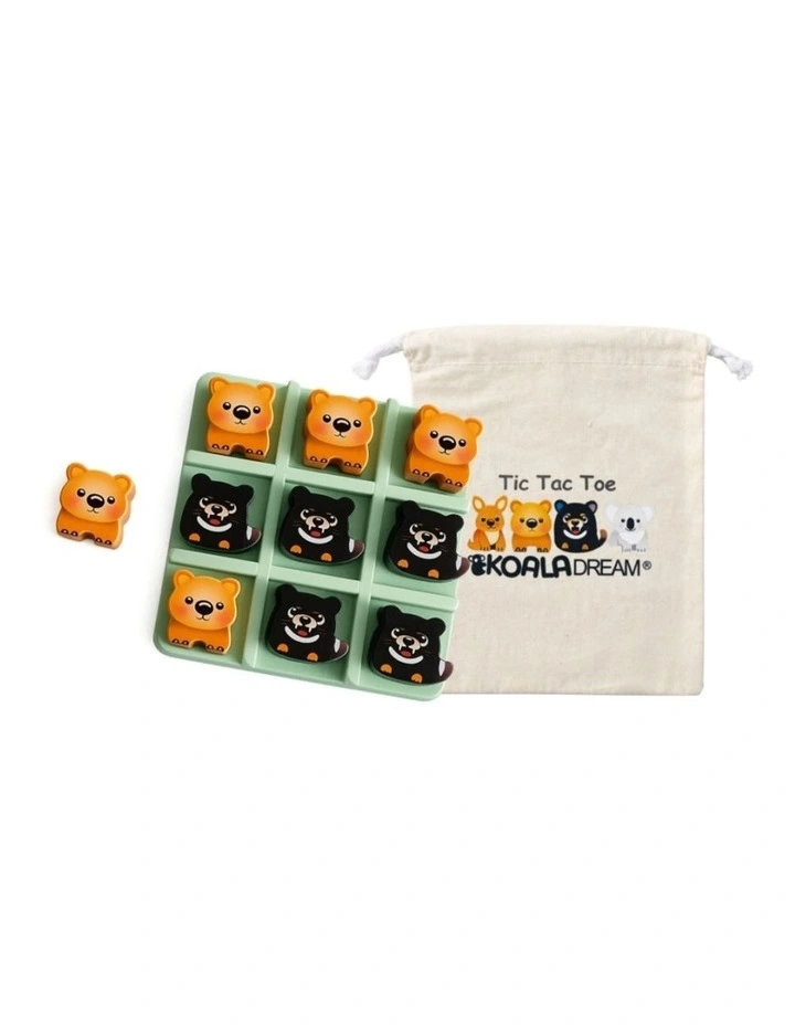 Koala Dream Kids Bush Buddies Tic Tac Toe Game Wombat Tasmanian Devil 3y image 2
