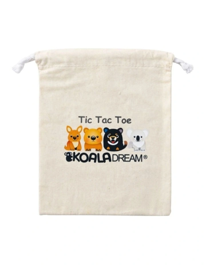Koala Dream Kids Bush Buddies Tic Tac Toe Game Wombat Tasmanian Devil 3y image 3