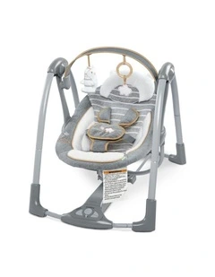 Ingenuity Boutique Collection Deluxe Swing N Go Portable Baby Bella Teddy 0m 