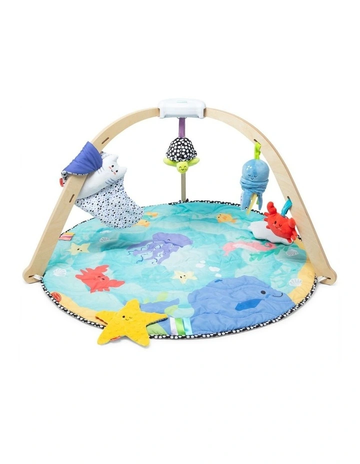 Melissa & Doug Ocean Oasis Easy Fold Baby Play Gym Development Fun 0m  image 1