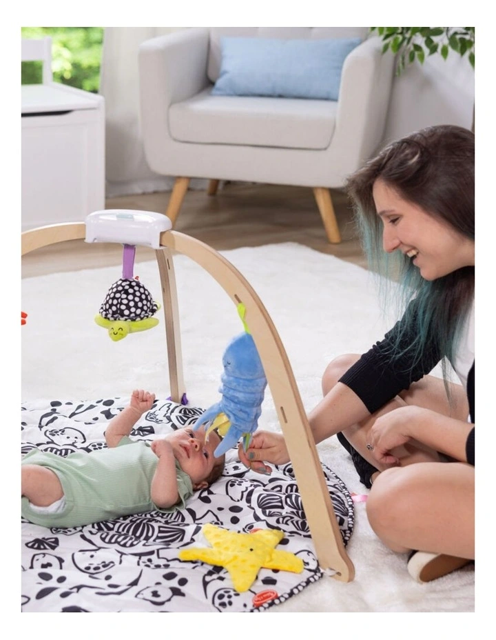 Melissa & Doug Ocean Oasis Easy Fold Baby Play Gym Development Fun 0m  image 7