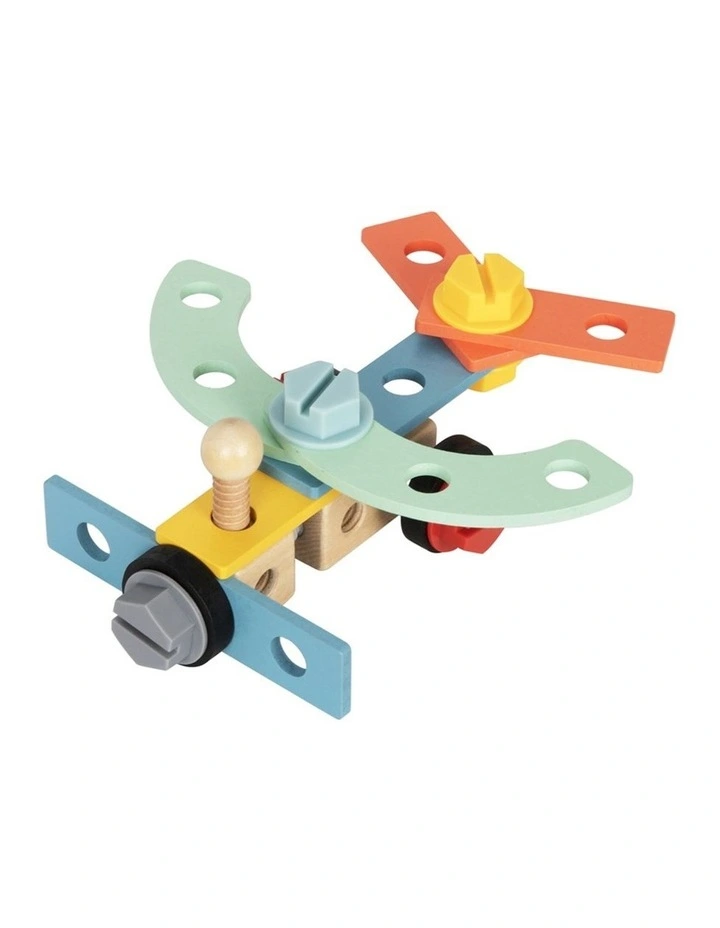 Tooky Toy Tool Bench Truck Push Walker With Tools And Accessories Kids 3y image 6